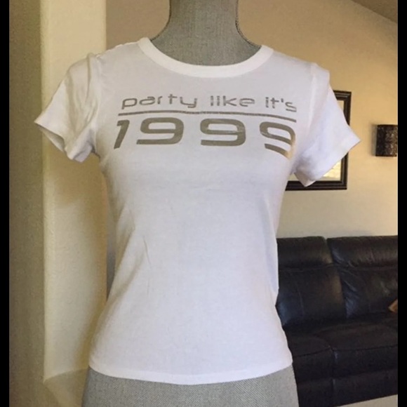 Womens Party Like Its 999 Shirt Medium 
